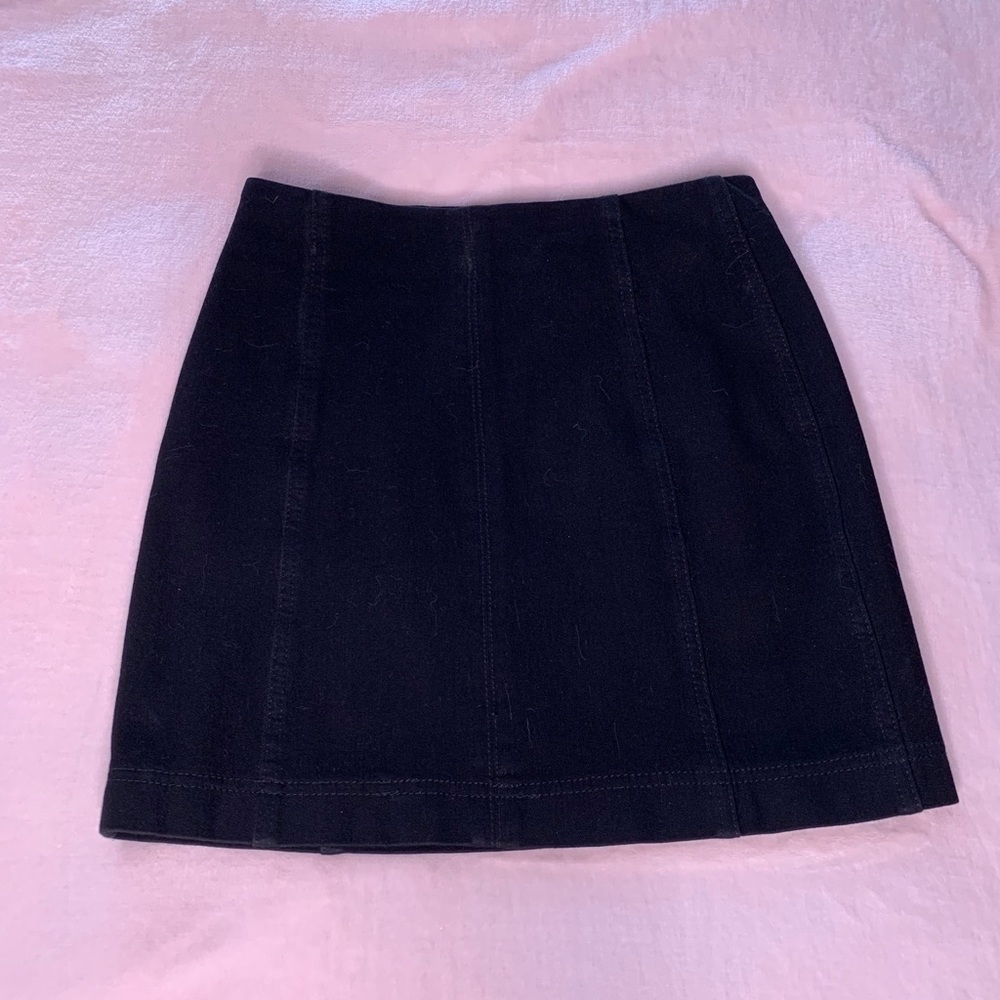 PLENTY Denim mini skirt